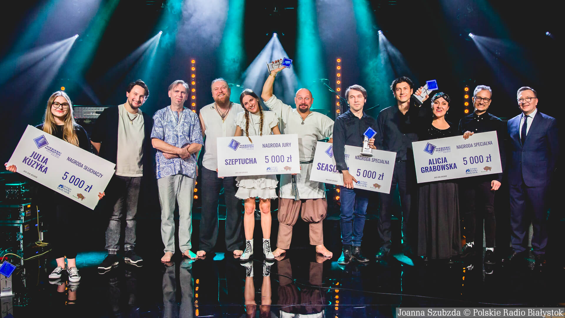 Zwycięzcy konkursu Niebieski Mikrofon Polskiego Radia Białystok [zdjęcia, wideo]