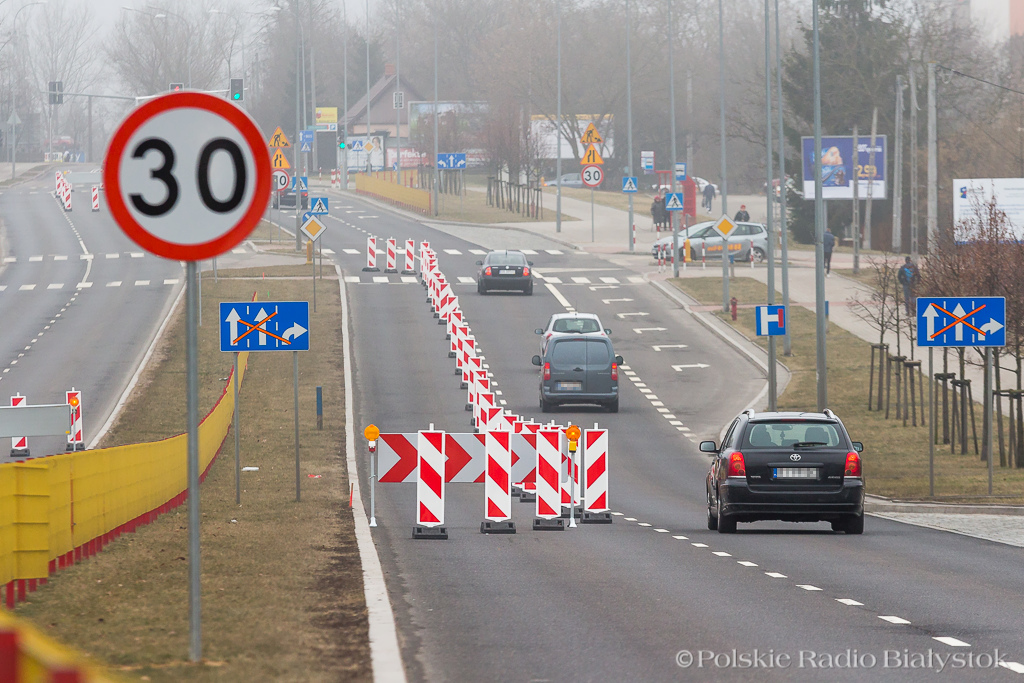 Prace przy budowie Trasy Niepodległości w Białymstoku - będą utrudnienia