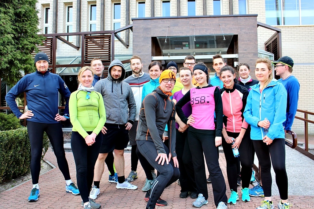 Pierwszy biegowy trening Drużyny Radiowej