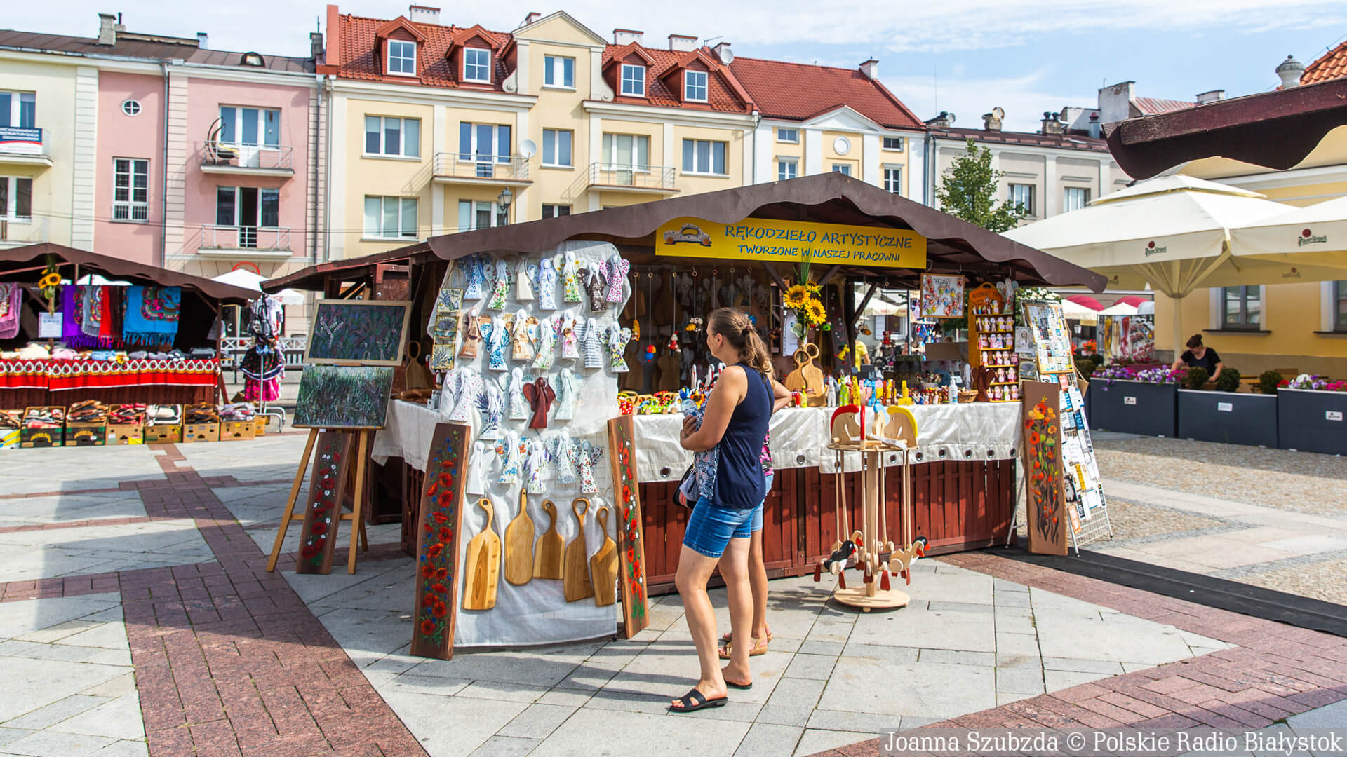 Tygodniowy Jarmark Letni przed Ratuszem w Białymstoku [zdjęcia]