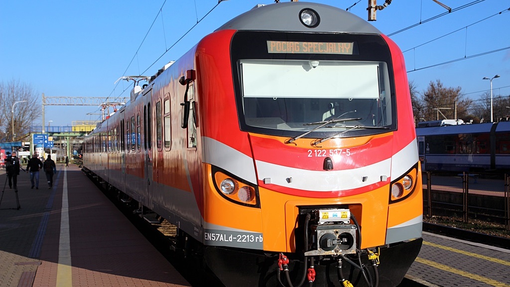 Major Władysław Raginis będzie patronem jednego z pociągów POLREGIO w Podlaskiem