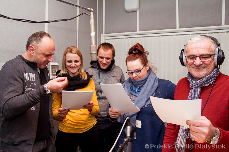 Żubry, wilki i łosie w noworocznej szopce Radia Białystok [zdjęcia]