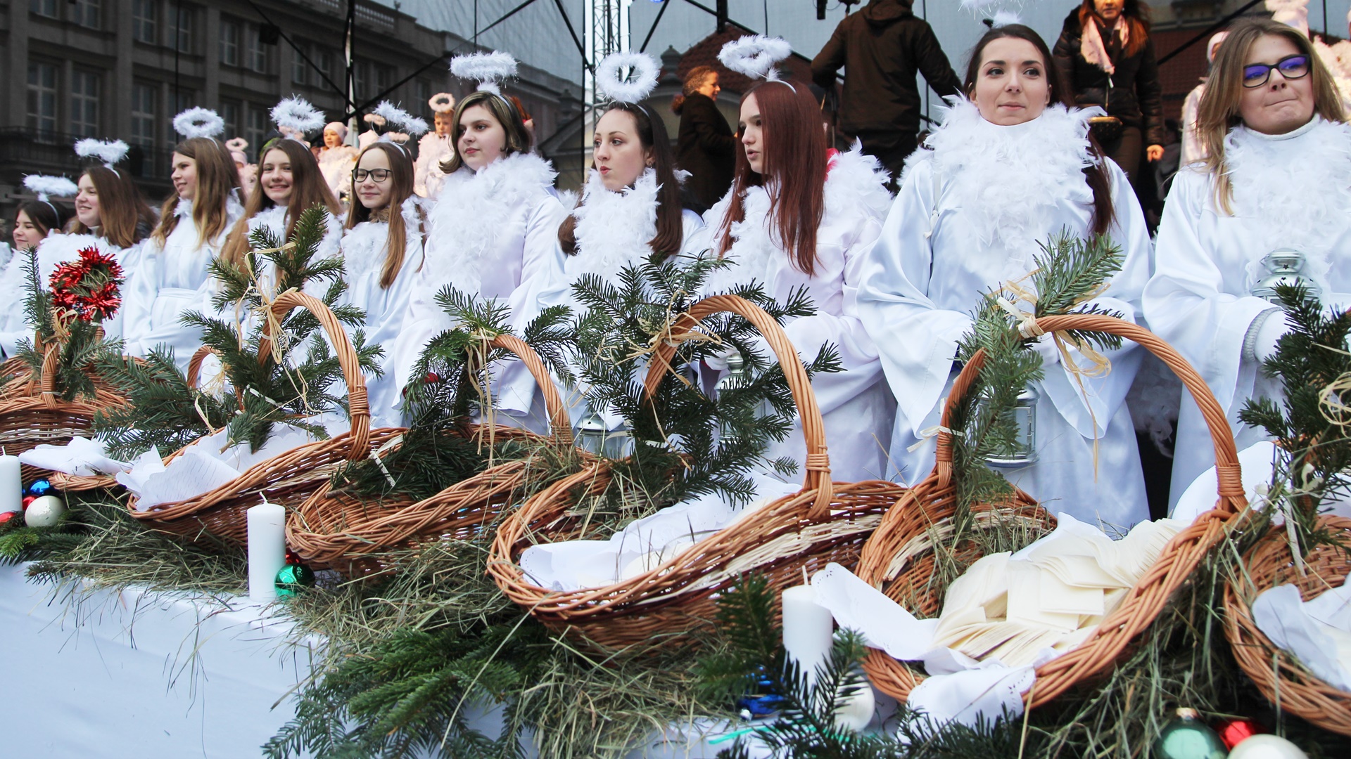 Ekumeniczna Wigilia Miejska na Rynku Kościuszki w Białymstoku [zdjęcia]