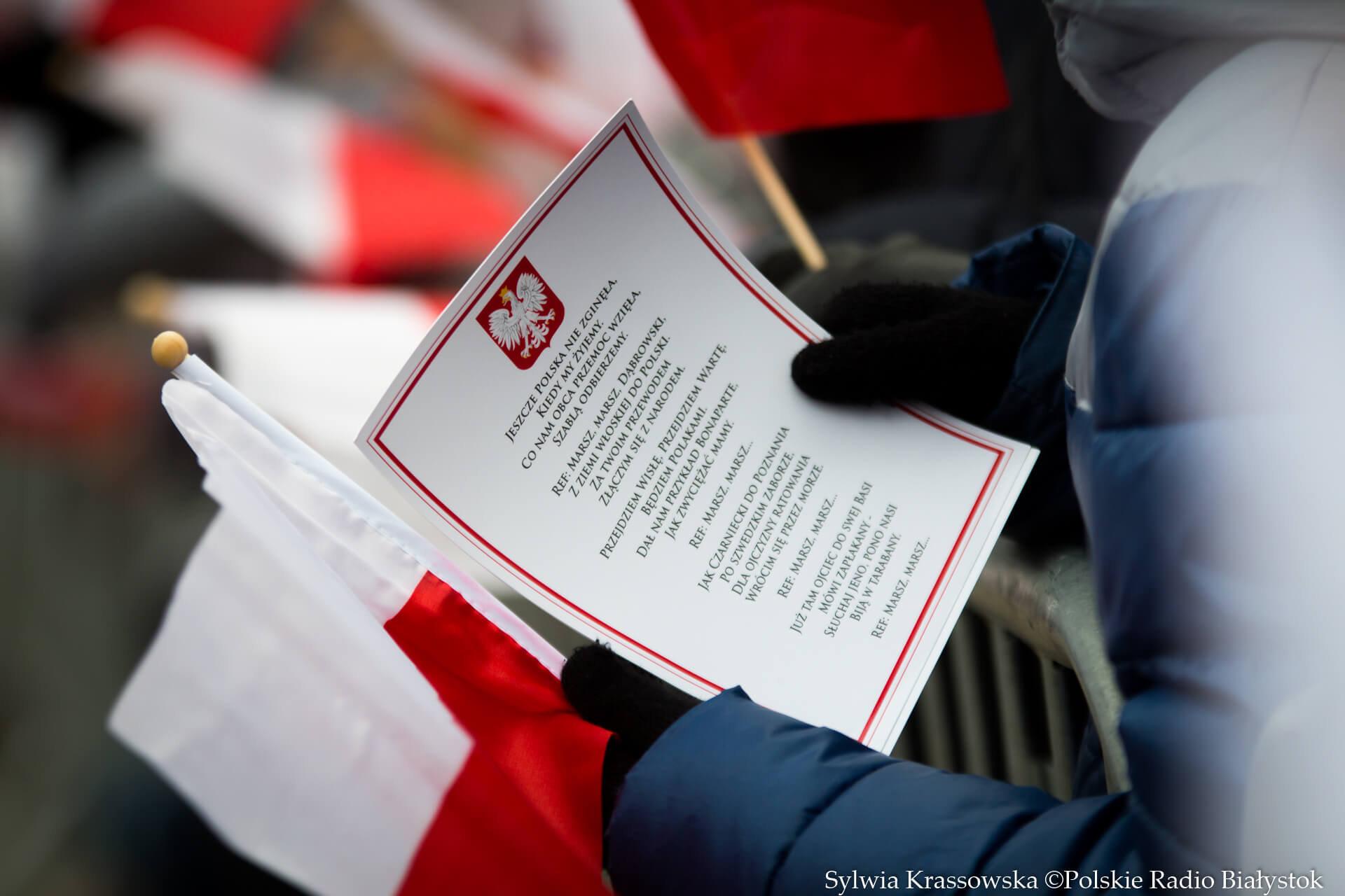 "Niepodległa do hymnu!" – Polacy odśpiewali Mazurka Dąbrowskiego