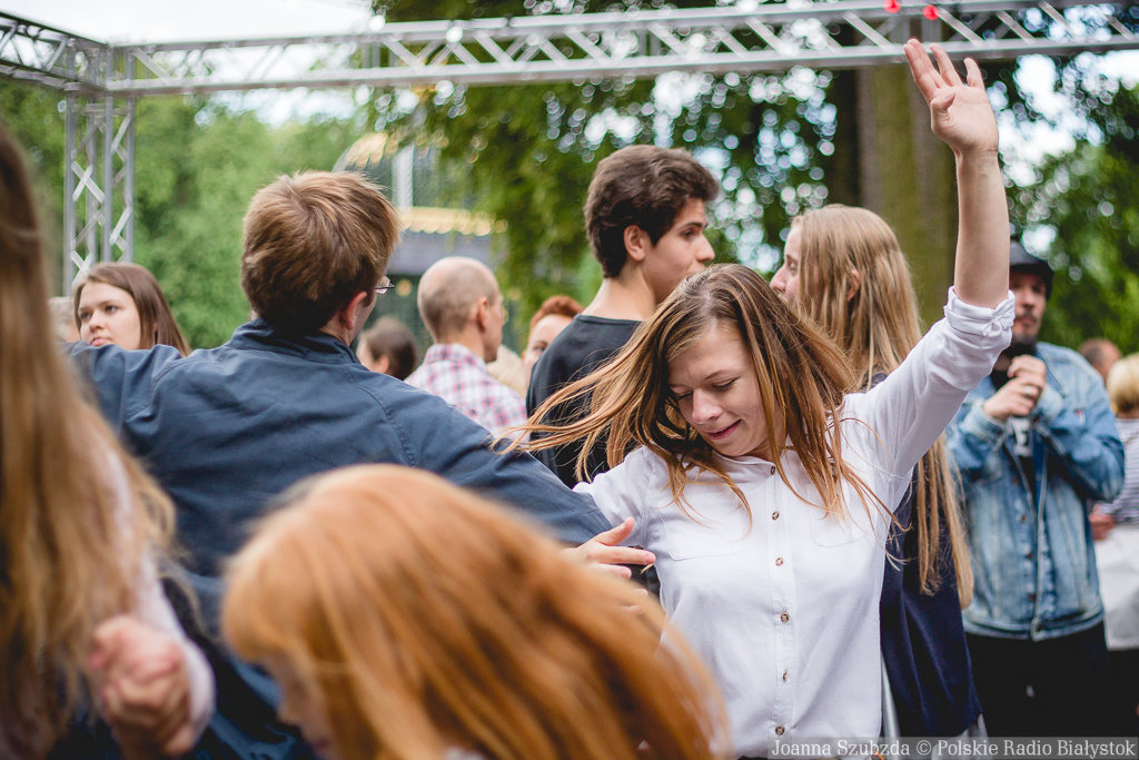 Potańcówka w Ogrodzie Branickich [zdjęcia]