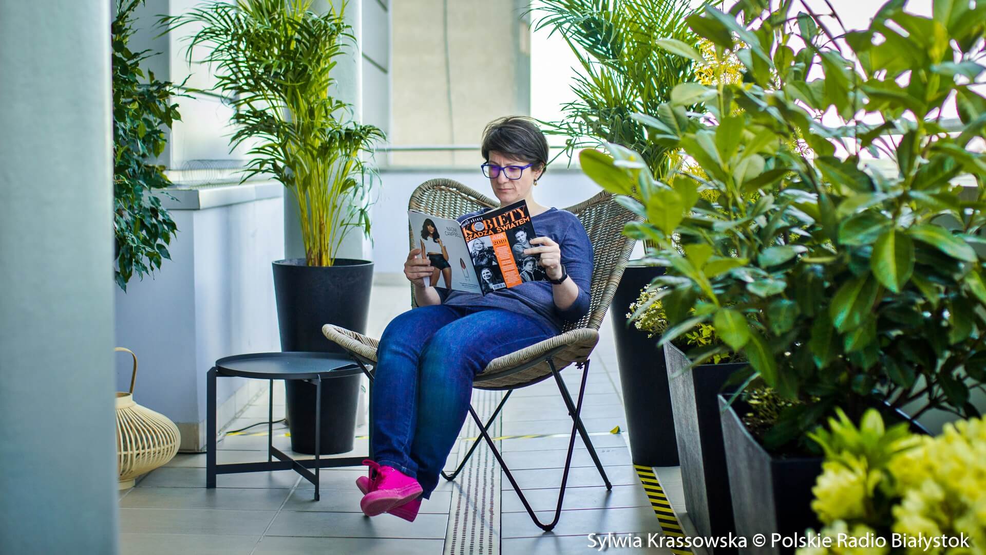 Otwarta jest letnia czytelnia Książnicy Podlaskiej [zdjęcia]