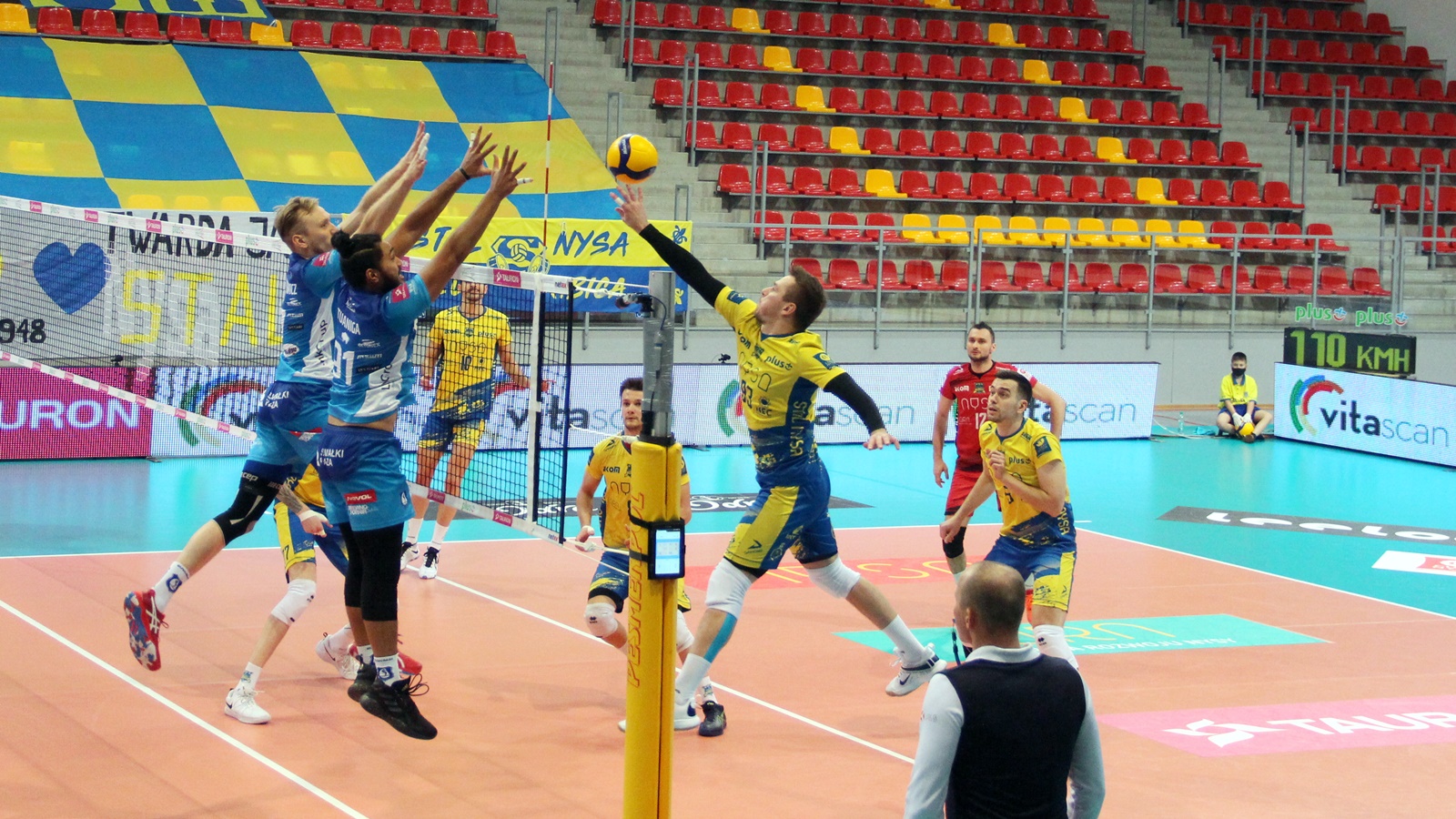 Siatkarze Ślepska Malow Suwałki wygrywają w Nysie ze Stalą 3:1