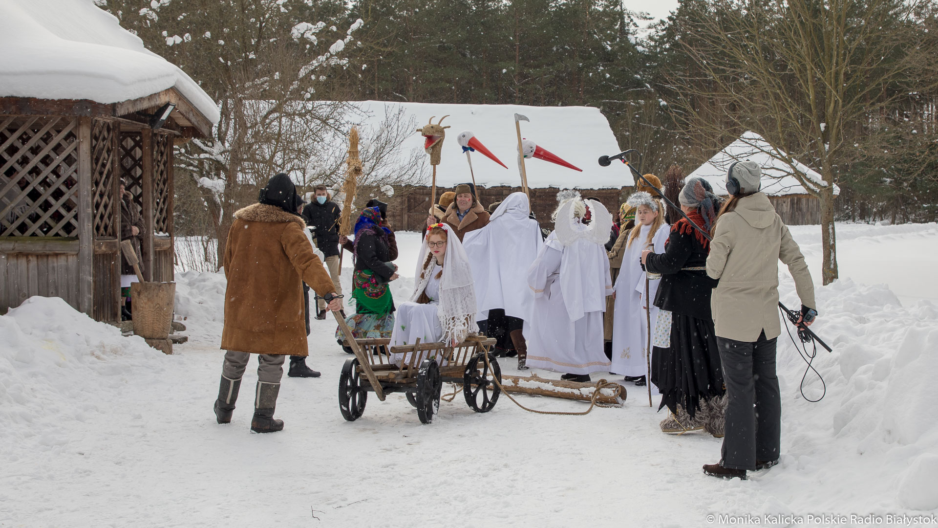 Pożegnanie karnawału w Podlaskim Muzeum Kultury Ludowej [zdjęcia, wideo]