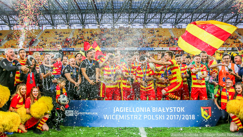 Jagiellonia Białystok wicemistrzem Polski [zdjęcia, wideo]