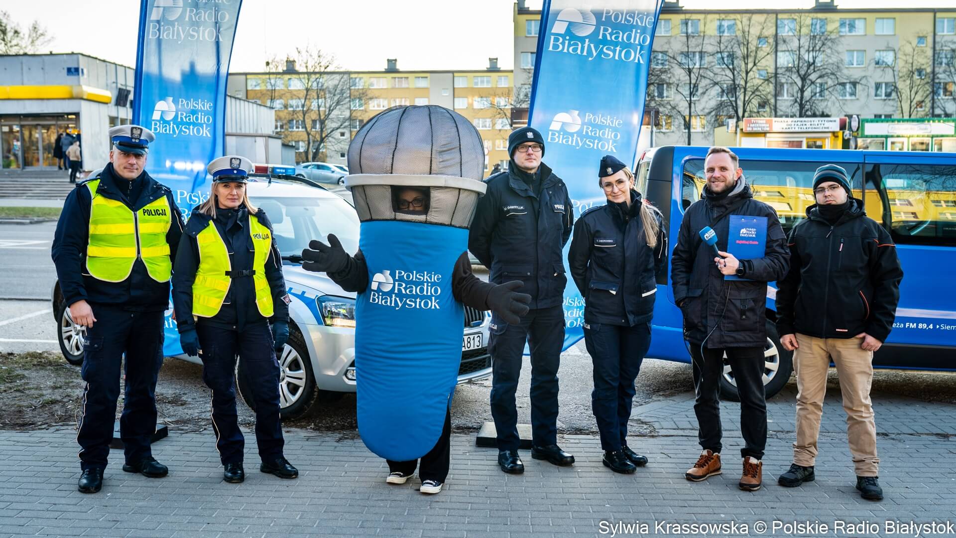 Walentynkowa akcja Polskiego Radia Białystok i podlaskiej policji [zdjęcia]