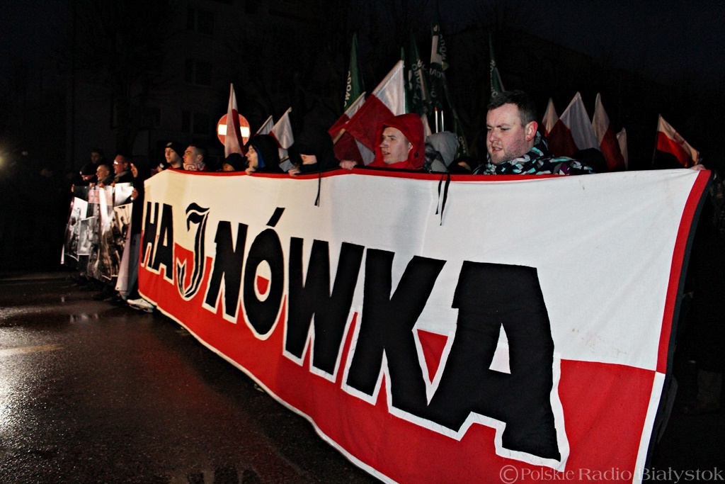 Ulicami Hajnówki przeszedł Marsz Żołnierzy Wyklętych [zdjęcia]