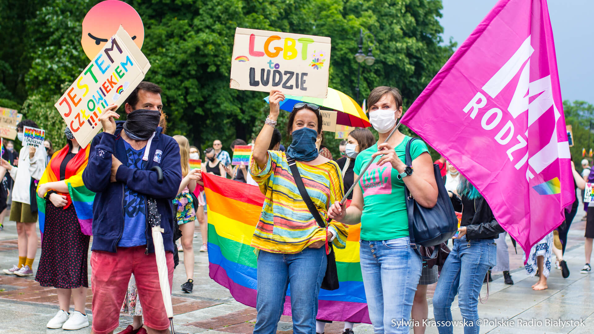 "Ludzie, nie ideologia" - demonstracja w Białymstoku [zdjęcia]