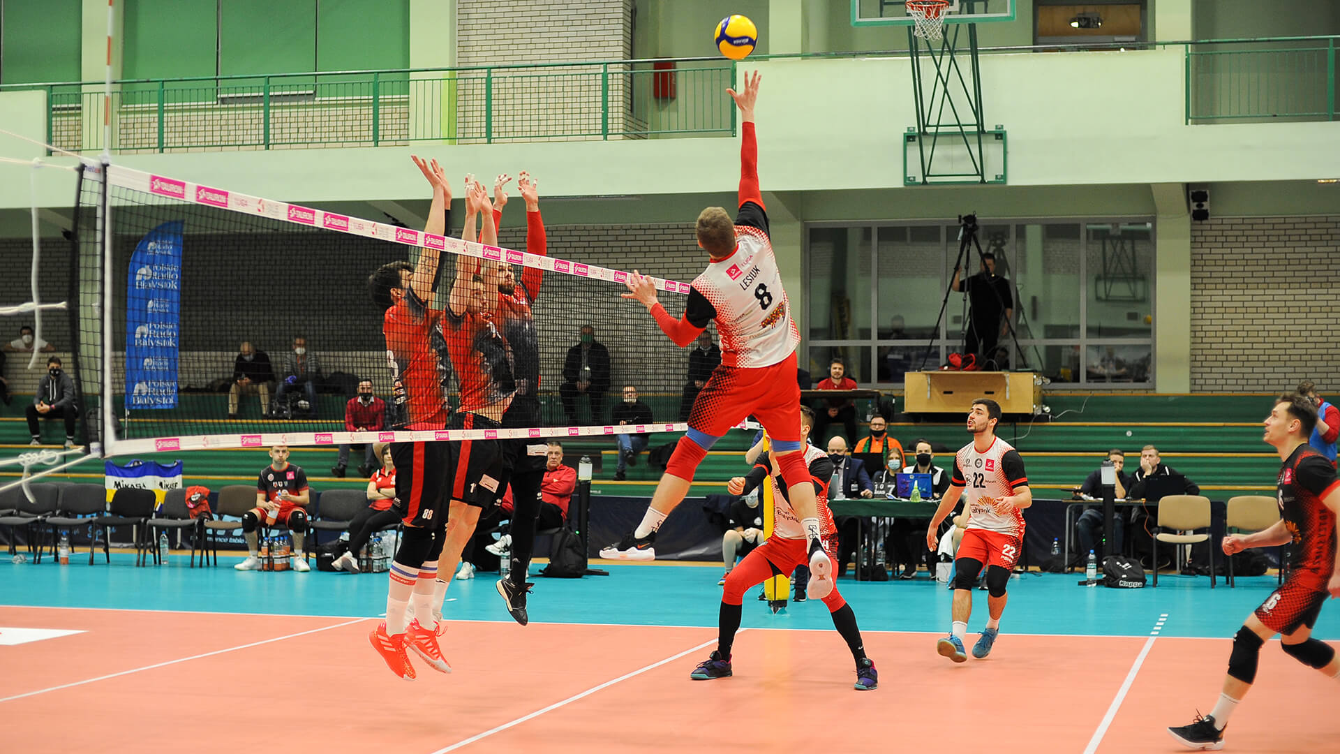 Siatkarze BAS-u Białystok przegrali z Mickiewiczem Kluczbork 1:3 [zdjęcia]