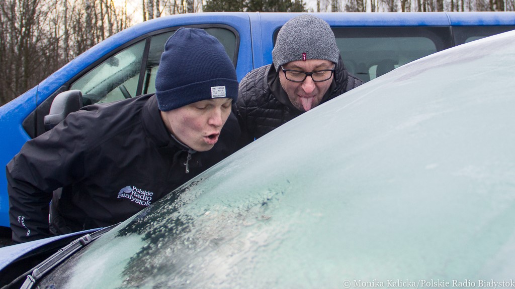 Odszranianie samochodu - eksperyment dziennikarzy Radia Białystok