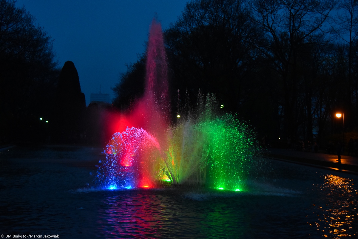 Fontanna w białostockim Parku "Planty" nie będzie już działać w tym roku