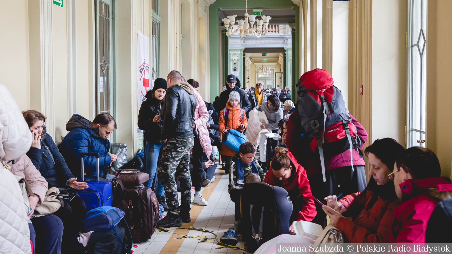 Medyka i Przemyśl - to tu jest najwięcej Ukraińców przekraczających granicę [zdjęcia, wideo]