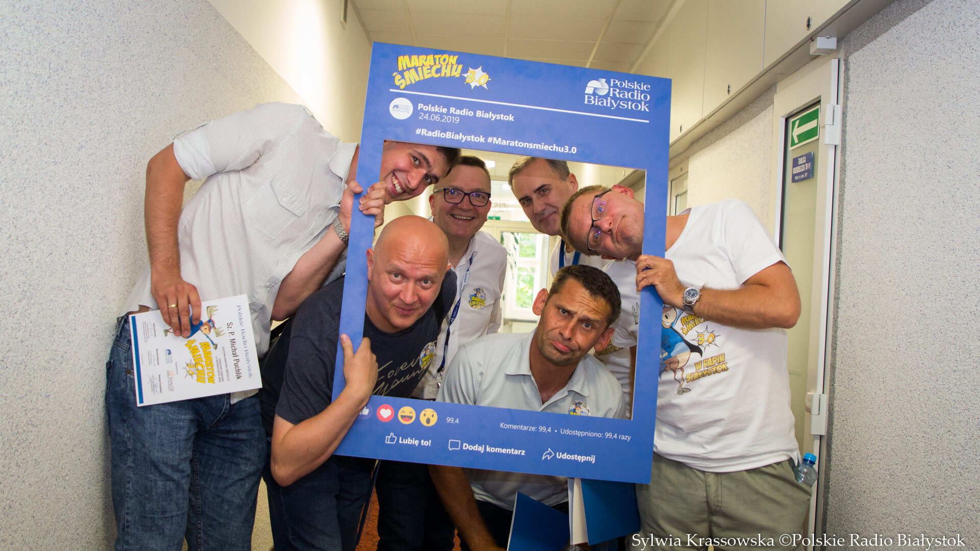 Maraton Śmiechu 3.0 w Polskim Radiu Białystok - udało się zebrać 10 tys. 400 zł [zdjęcia, wideo]