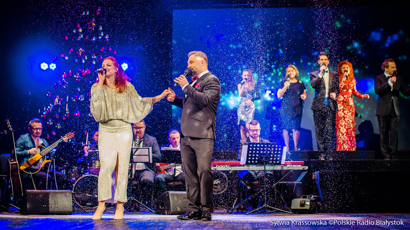 Aktorzy Teatru Dramatycznego w Białymstoku przygotowali koncert "Teatralne kolędowanie" [zdjęcia]