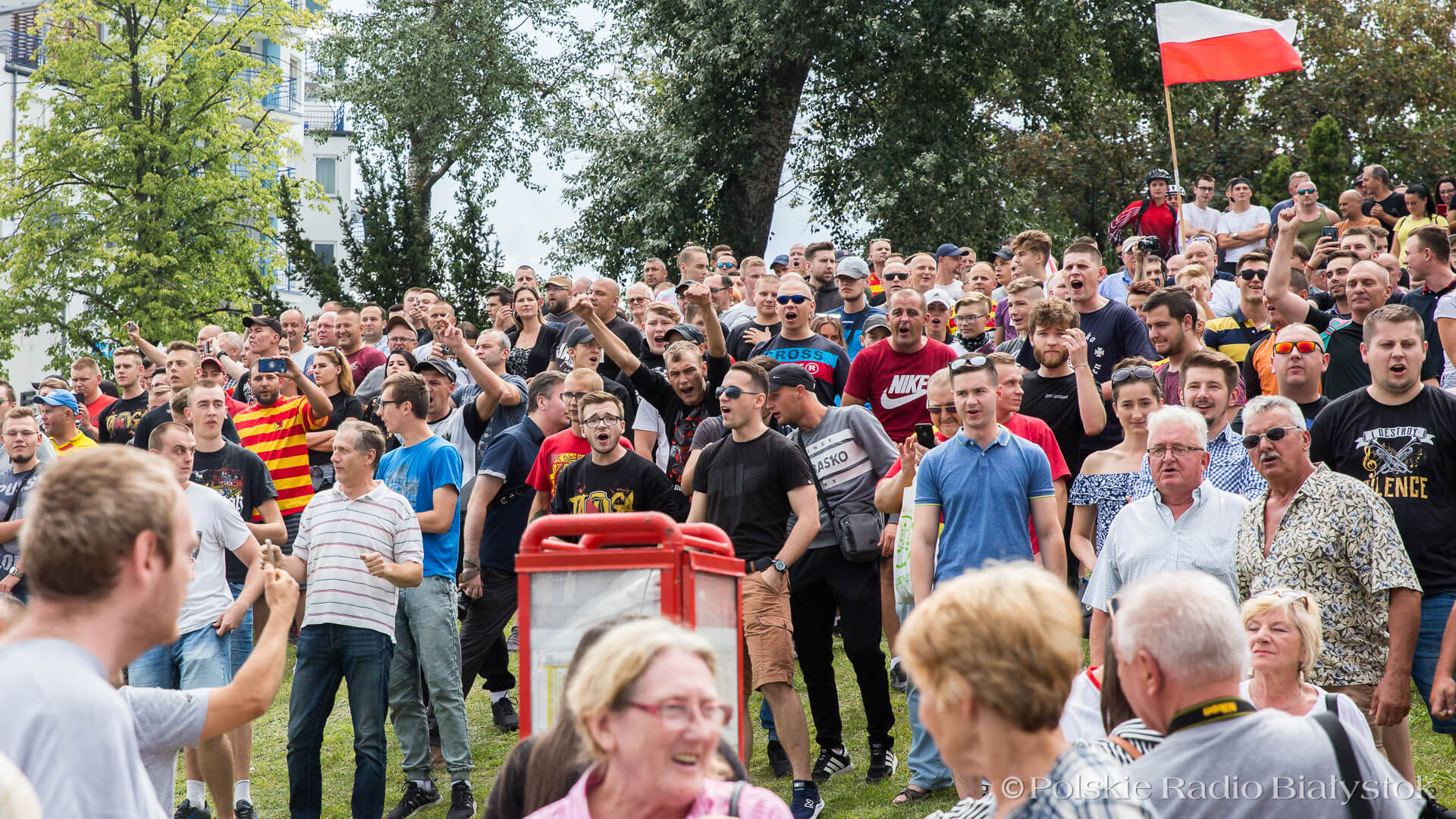 Pedagog szkolny z Białegostoku, który brał udział w kontrmanifestacji Marszu Równości zostanie zwolniony z pracy