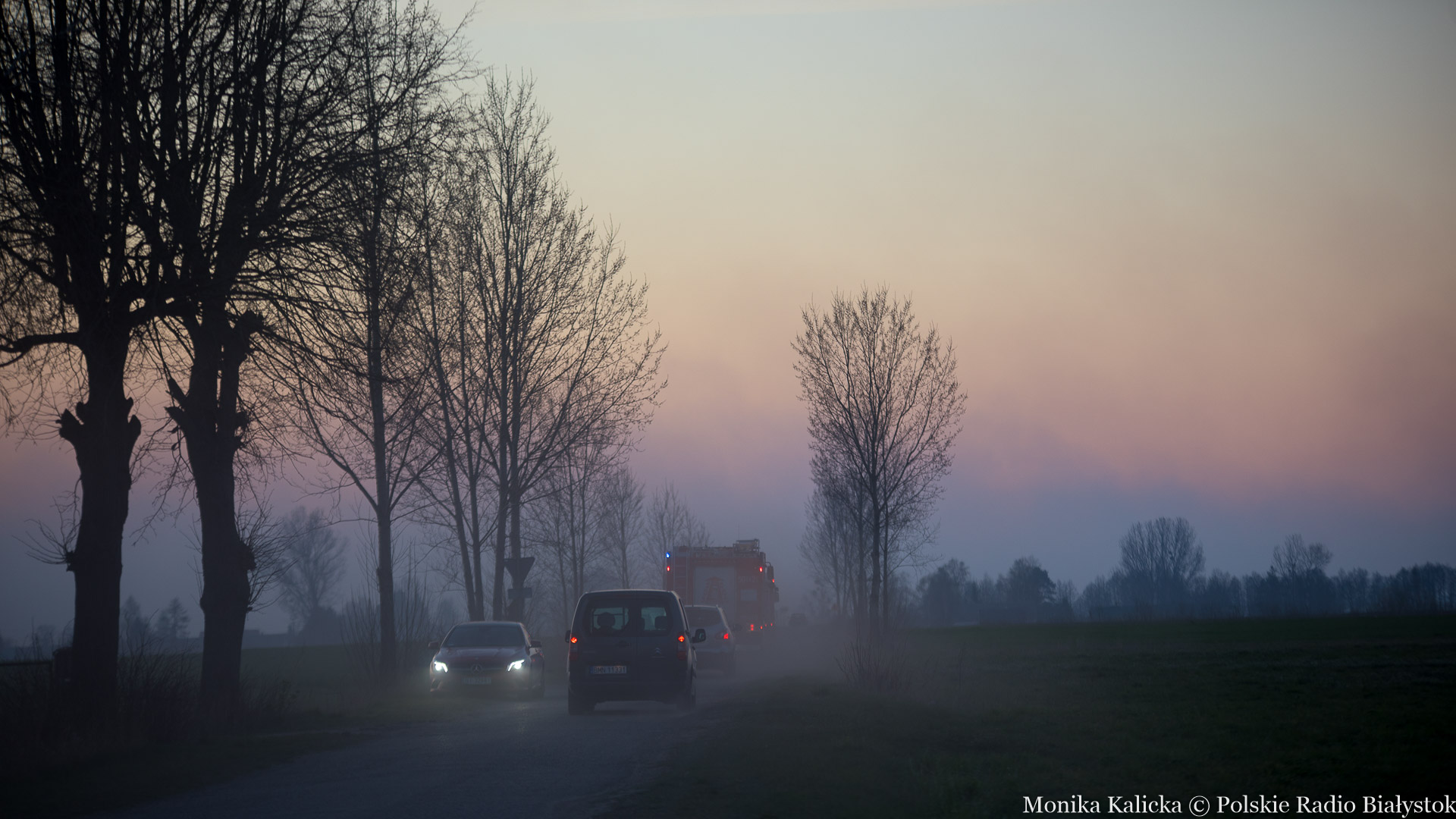 Pożar w Biebrzańskim Parku Narodowym