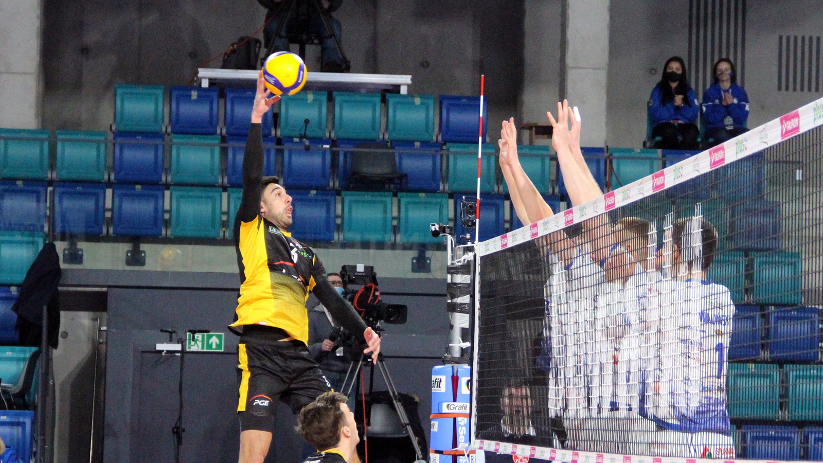 Ślepsk Malow Suwałki przegrywa ze Skrą Bełchatów 1:3 [zdjęcia, wideo]