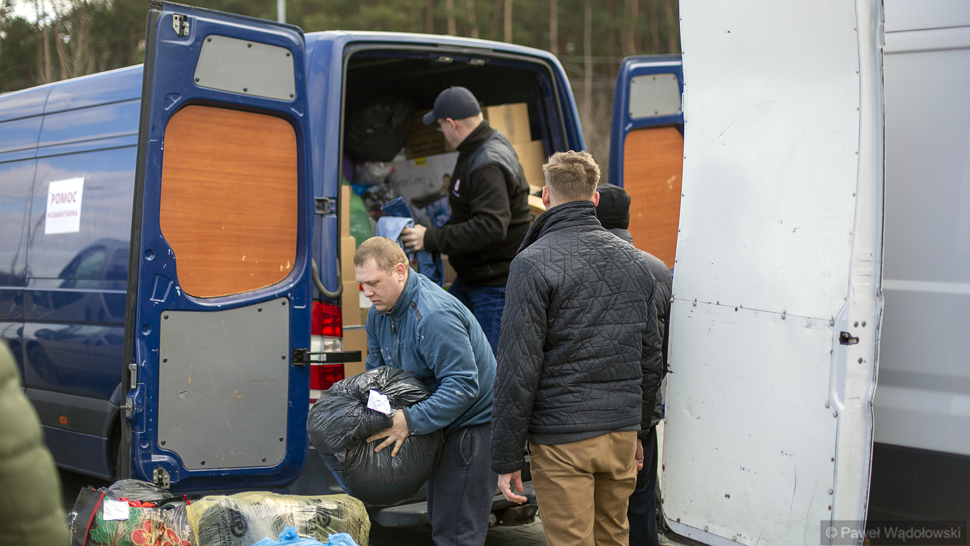 Podlaski transport humanitarny dotarł na Ukrainę [zdjęcia, wideo]