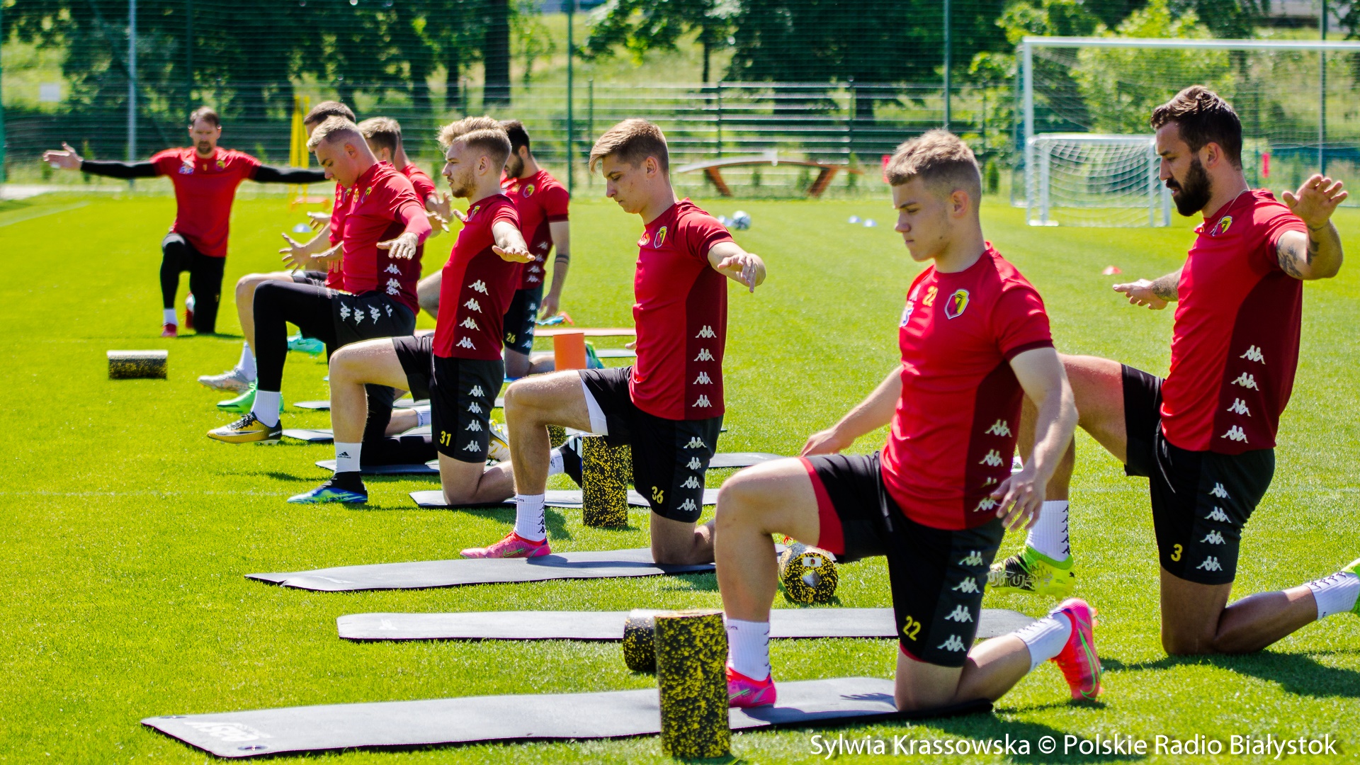 Piłkarze Jagiellonii Białystok rozpoczęli przygotowania do kolejnego sezonu [zdjęcia, wideo]