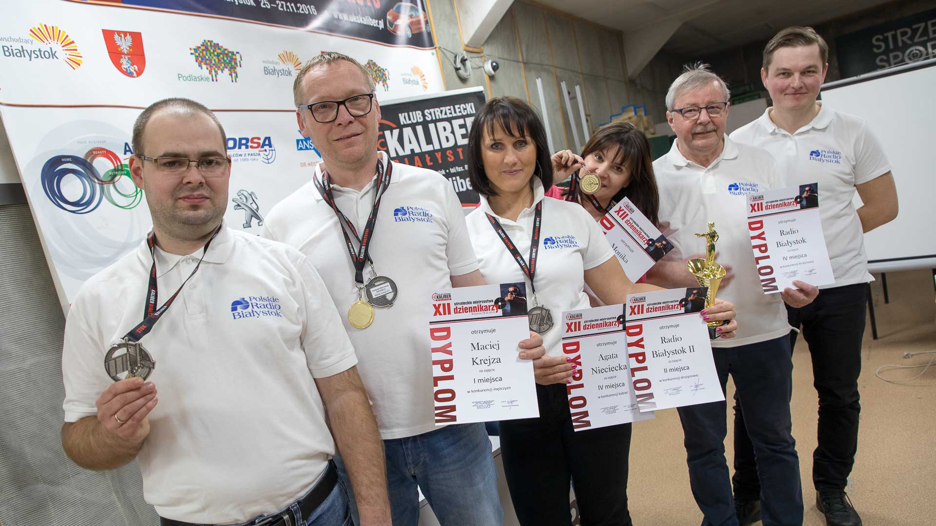 Radiowcy wymiatają na strzelnicy