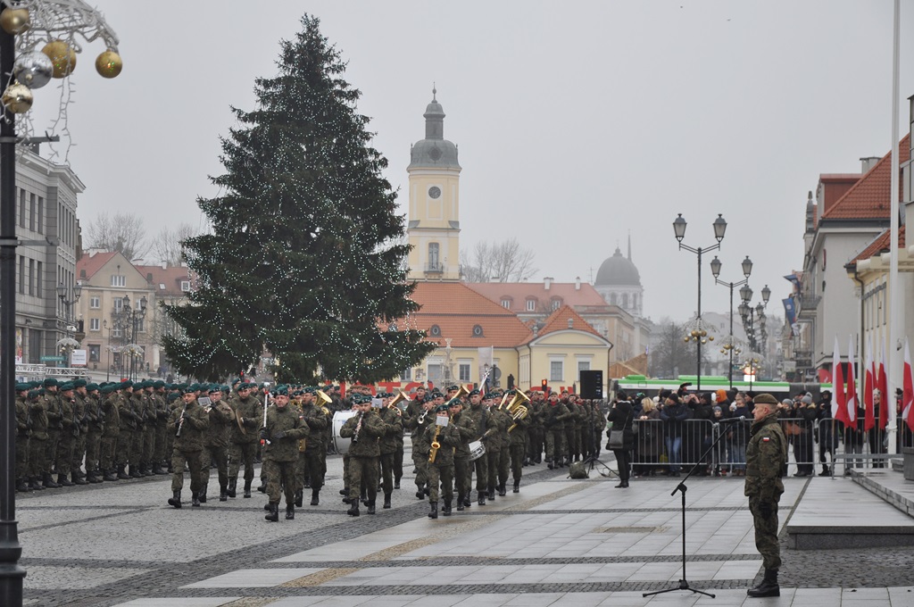 Przysięga wojskowa w Białymstoku – do terytorialsów dołączyło 250 żołnierzy