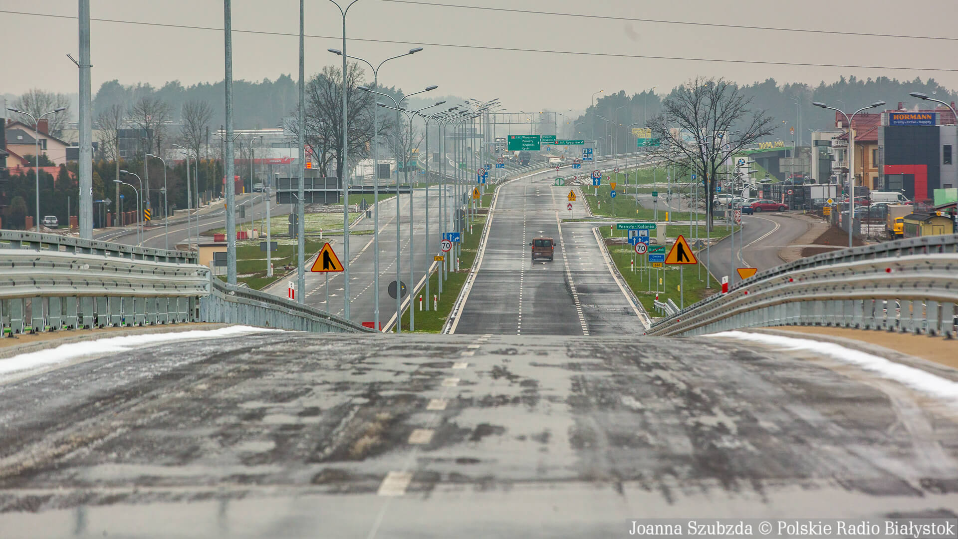 Jak wygląda węzeł Porosły? - zobacz wideo z przejazdu nowymi drogami [wideo]