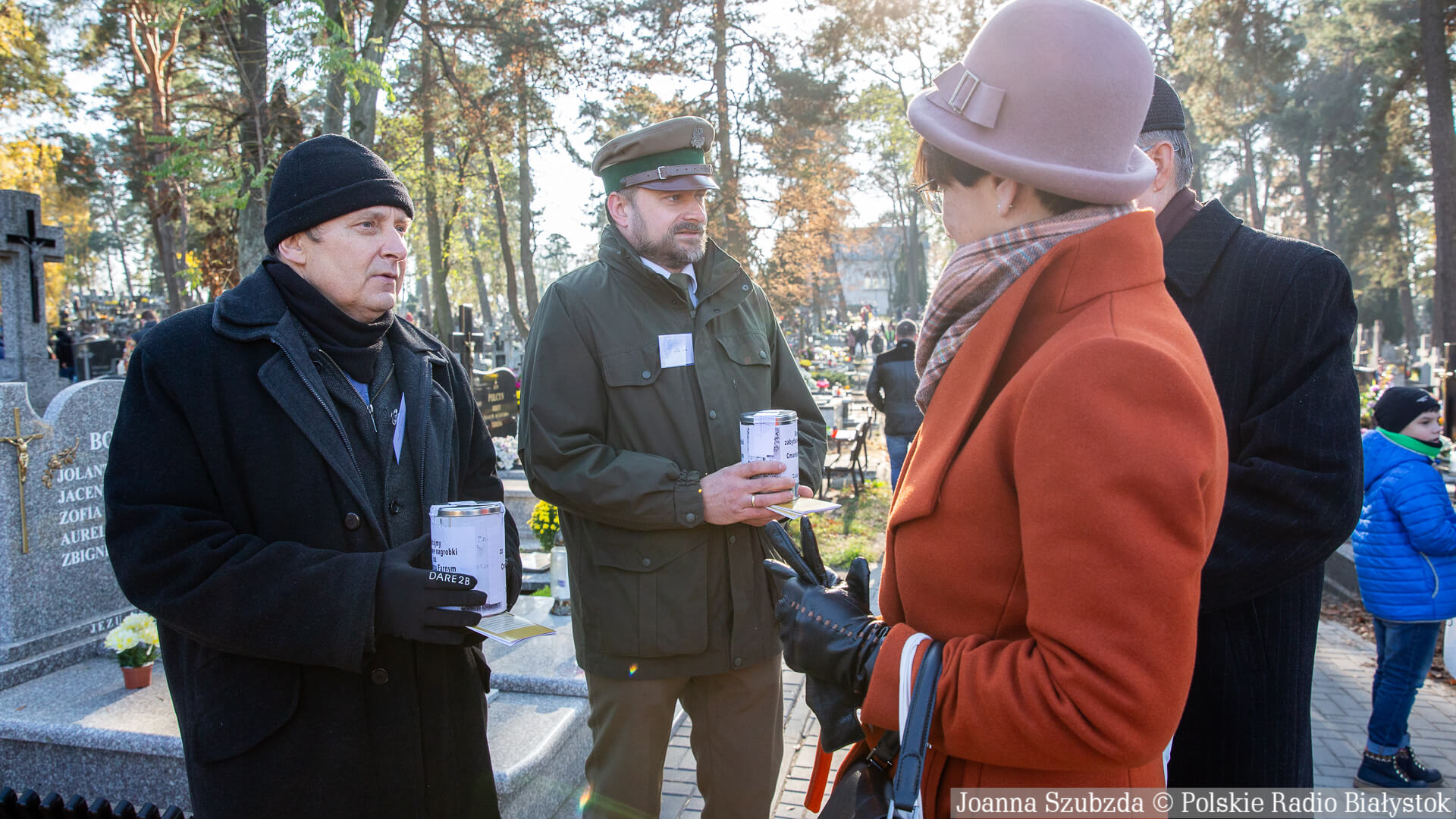 Kwesty na cmentarzach w Podlaskiem