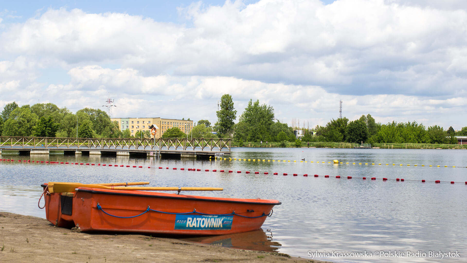Nie można kąpać się w zalewie w Dojlidach