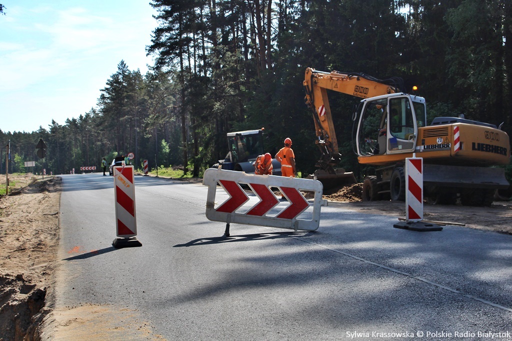 Droga wojewódzka z Białegostoku do Supraśla będzie przez kilka dni nieprzejezdna