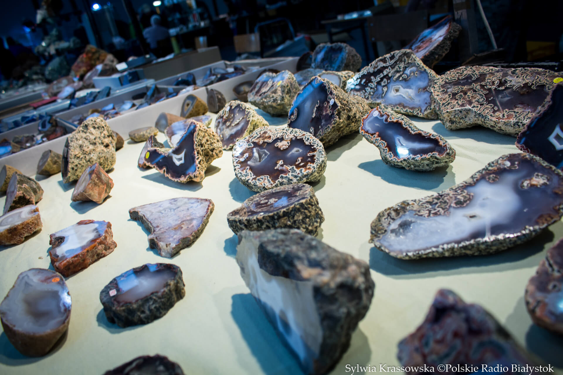 Jesienne Targi Minerałów - w Białymstoku można podziwiać wiele kamieni szlachetnych