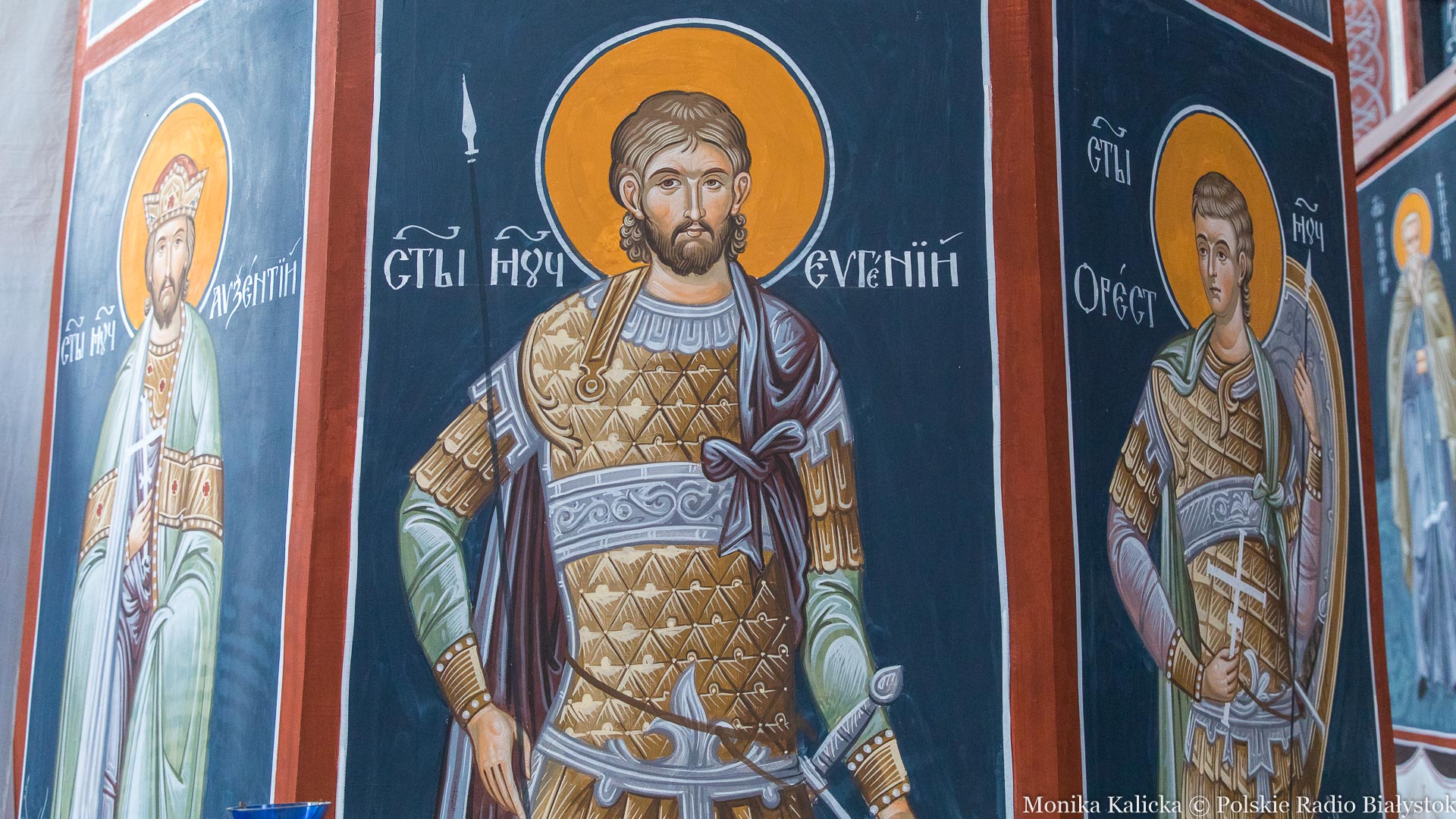 Rekonstrukcja fresków w cerkwi Zwiastowania NMP w Supraślu [zdjęcia]