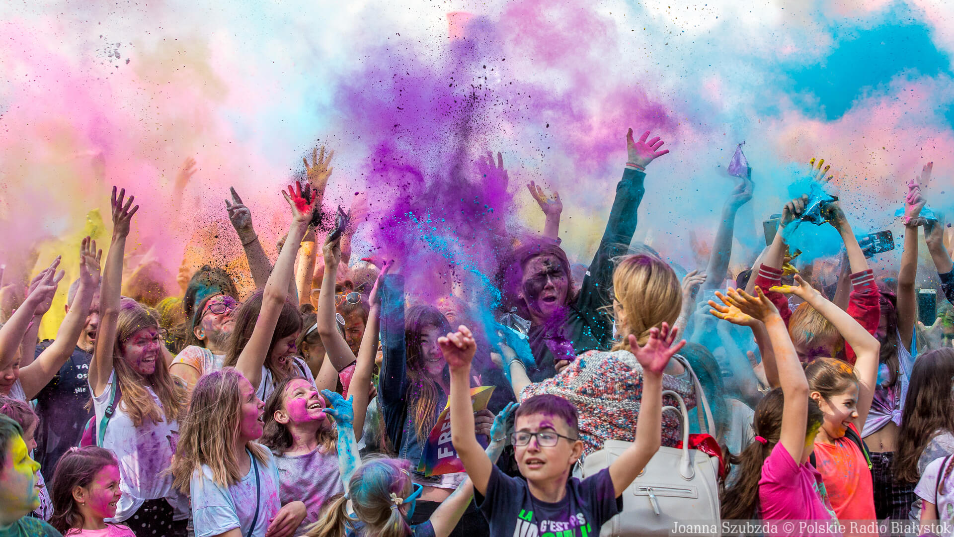 Kolorowe szaleństwo na plaży w Dojlidach [zdjęcia]