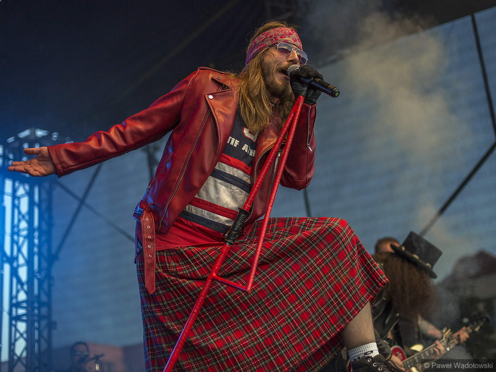 Węgierska grupa Hollywood Rose wystąpiła podczas akcji MotoSerce w Łomży [zdjęcia]