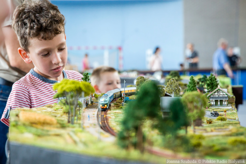 Kolej w miniaturze na wystawie w Łapach [zdjęcia, wideo]