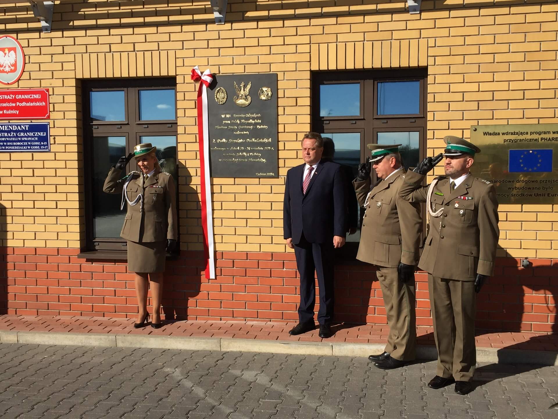 Placówka Straży Granicznej w Kuźnicy z imieniem 2. Pułku Strzelców Podhalańskich [zdjęcia]