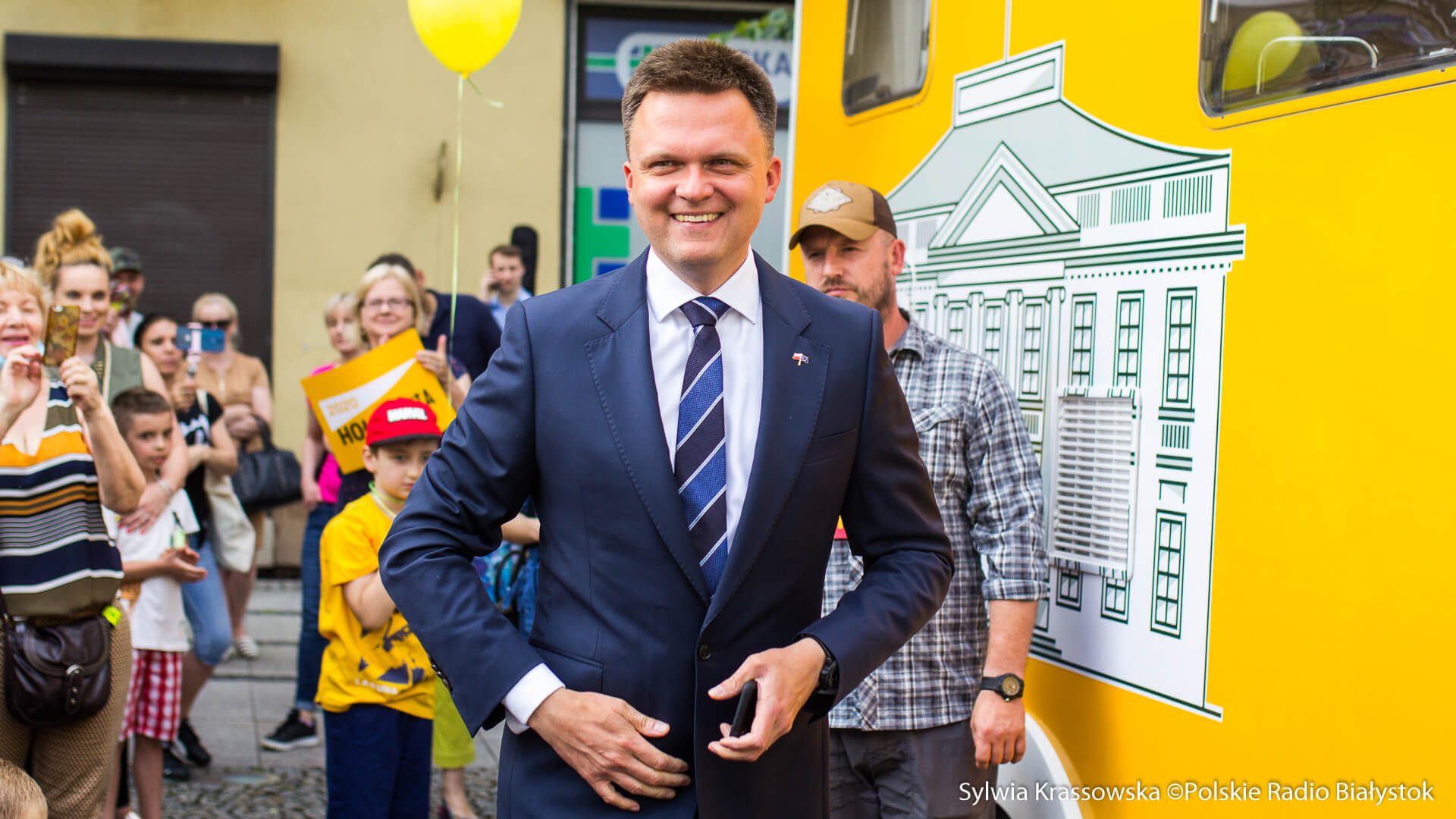 Szymon Hołownia w Białymstoku: Będę prezydentem różnych Polaków, wszystkim należy się szacunek [zdjęcia]