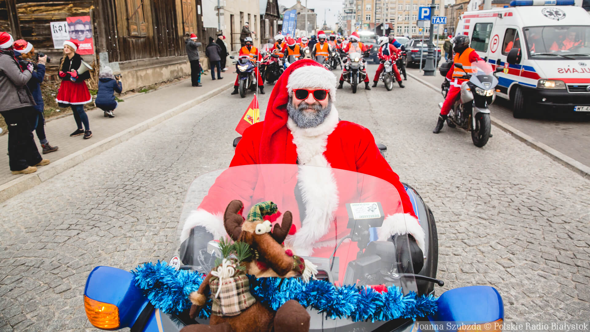 MotoMikołaje pomogli podopiecznym domów dziecka w Podlaskiem [zdjęcia, wideo]