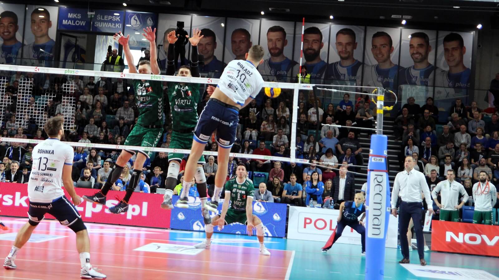 Ślepsk Malow Suwałki rewanżuje się "Jurajskim Rycerzom" i wygrywa 3:1 [zdjęcia]