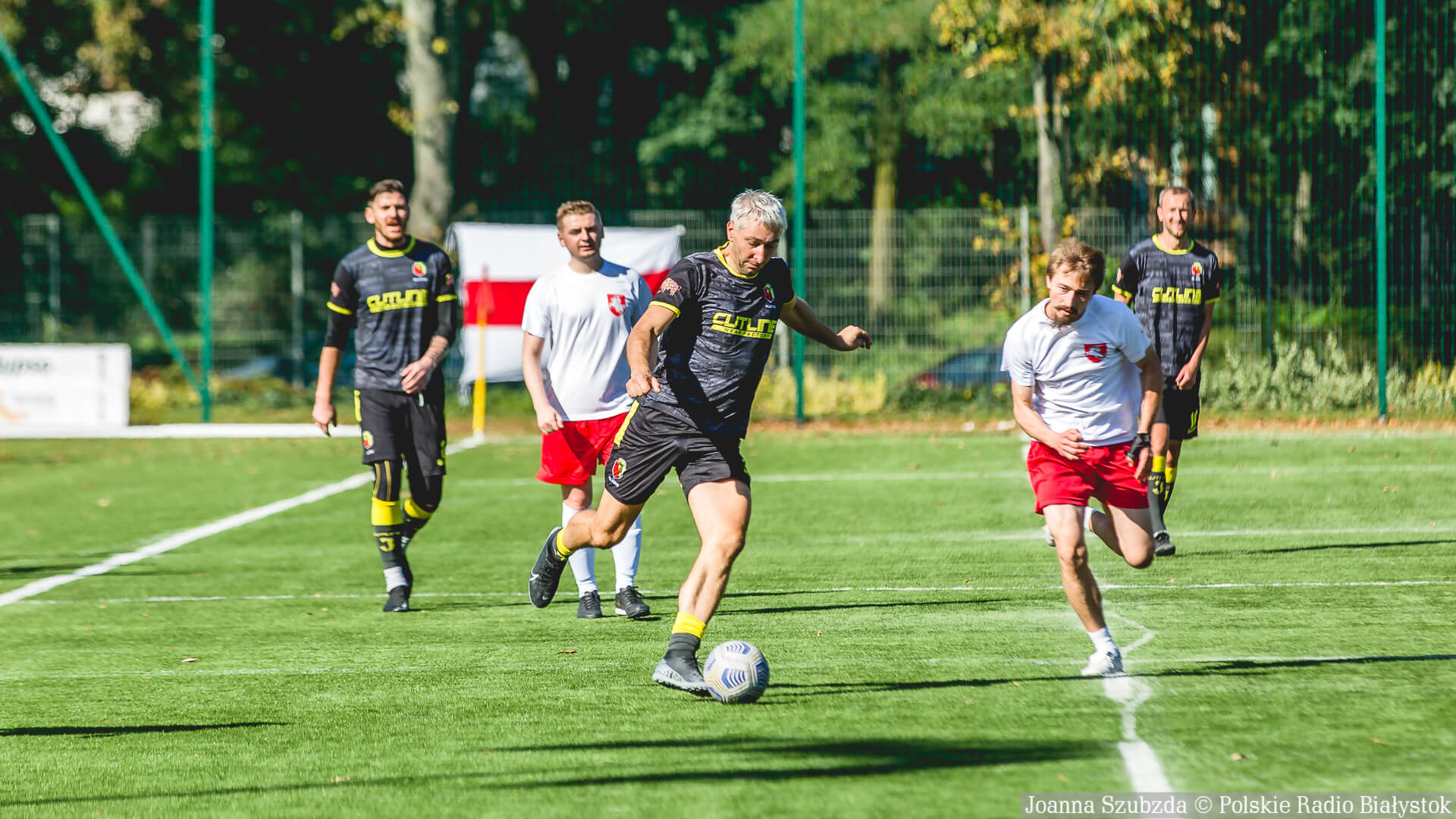 Charytatywny mecz na rzecz represjonowanych na Białorusi [zdjęcia]