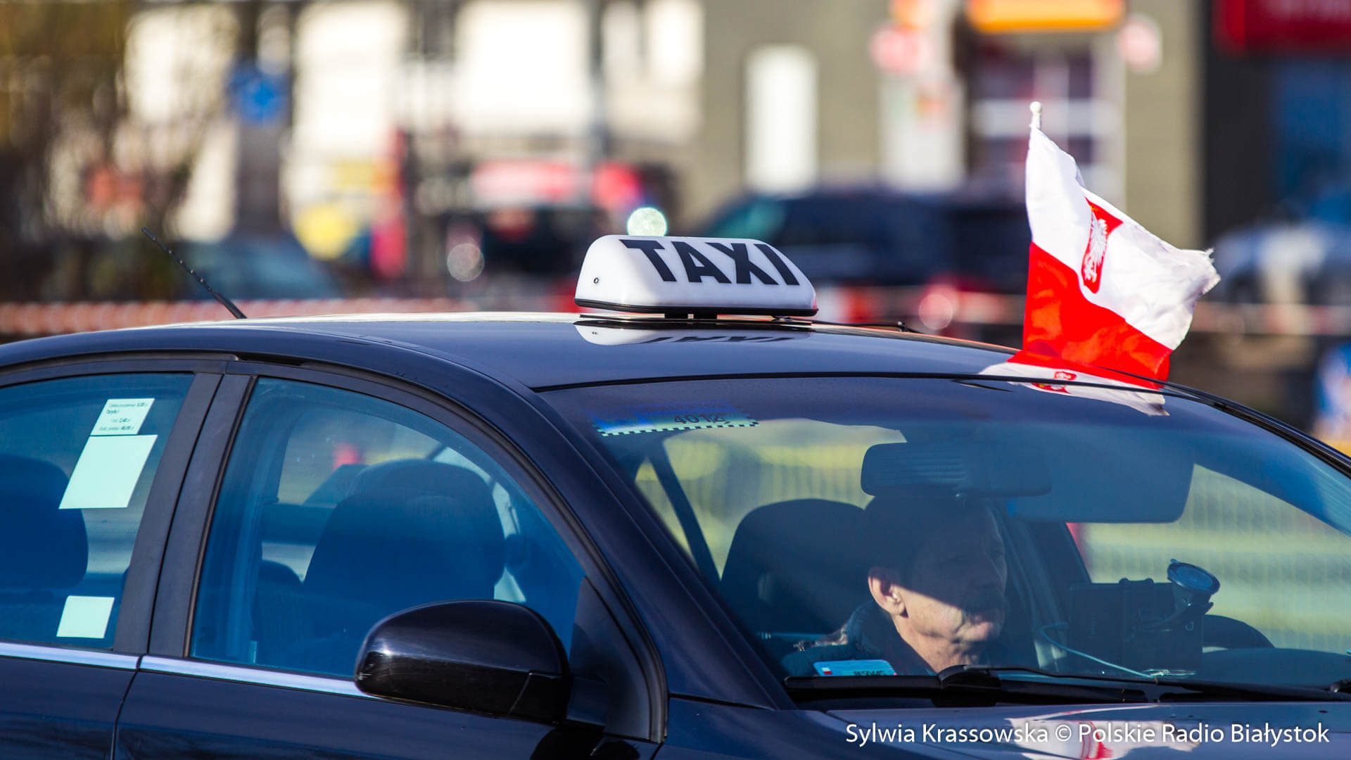 Protest taksówkarzy w całej Polsce - w tym w Białymstoku [zdjęcia]