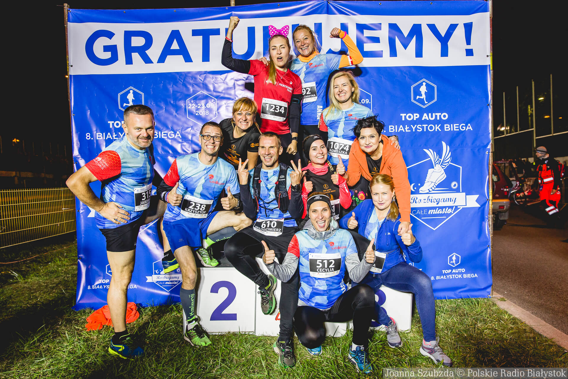 Nocna Piątka - ok. 1200 zawodników przebiegło 5 km ulicami Białegostoku [zdjęcia]