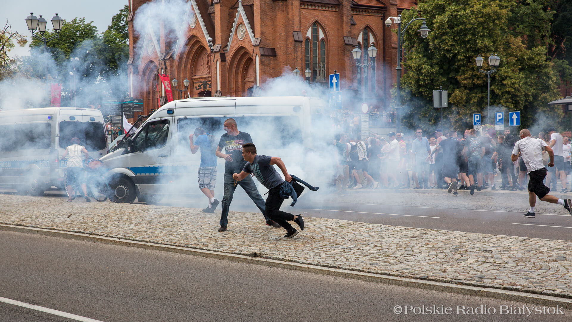 Poszukiwany za blokowanie Marszu Równości mężczyzna zgłosił się na policję