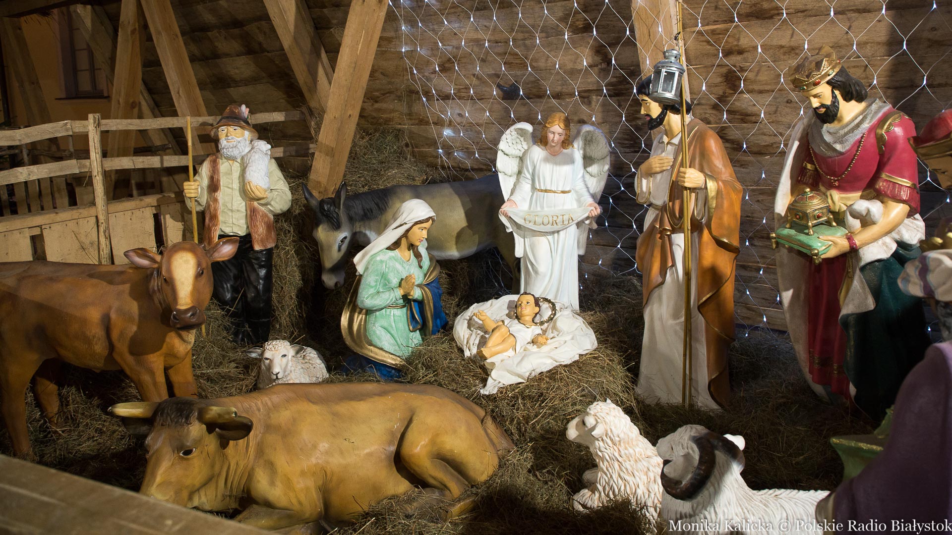 W kilku miastach w Podlaskiem można oglądać bożonarodzeniowe szopki