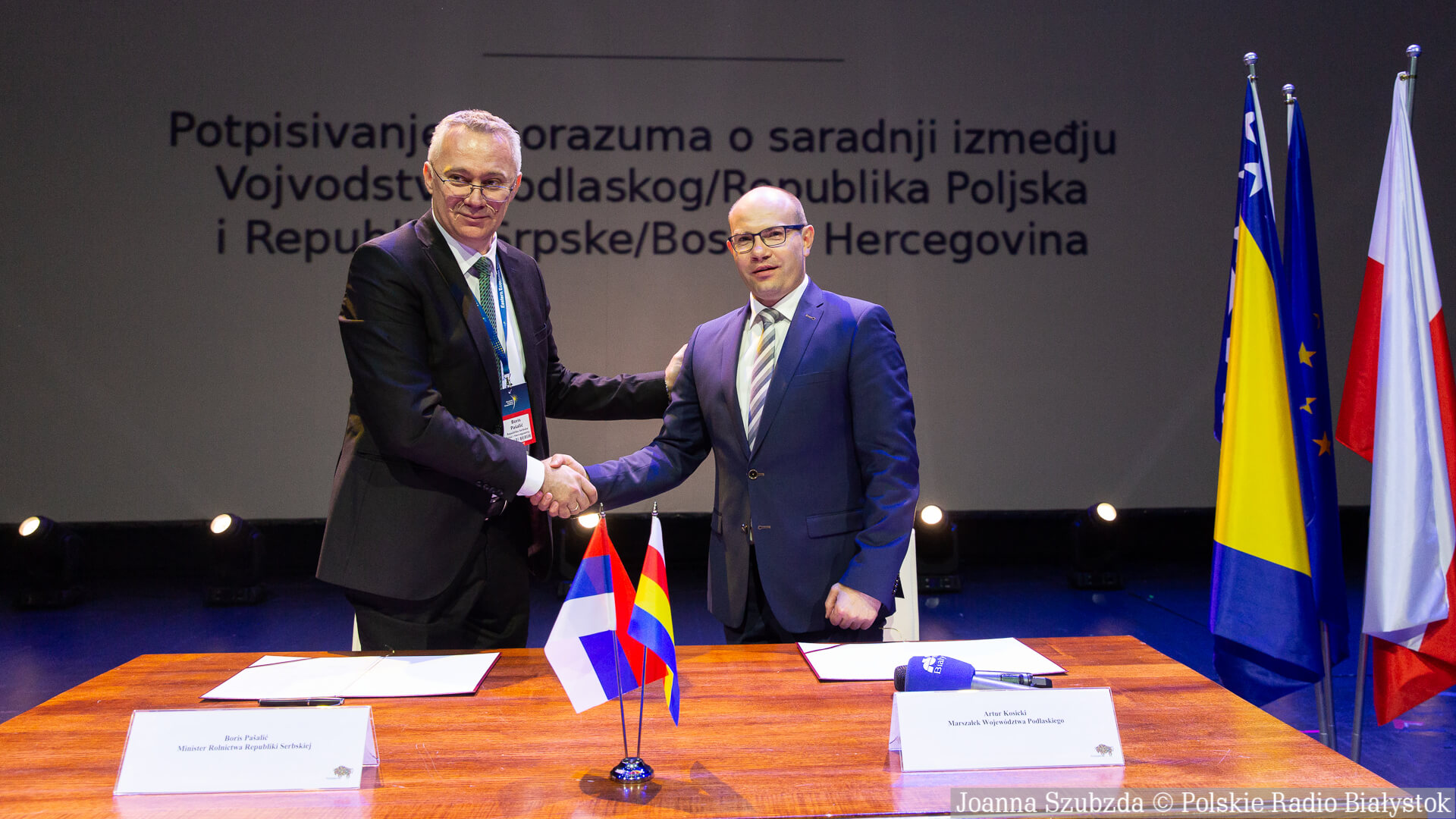 Władze województwa podlaskiego oraz Republiki Serbskiej Bośni i Hercegowiny będą współpracować