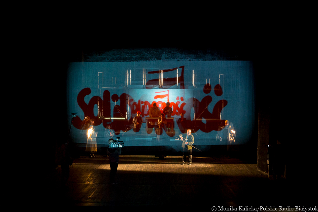 Spektakl "Popiełuszko" Teatru Dramatycznego w Białymstoku zobaczą widzowie w innych miastach