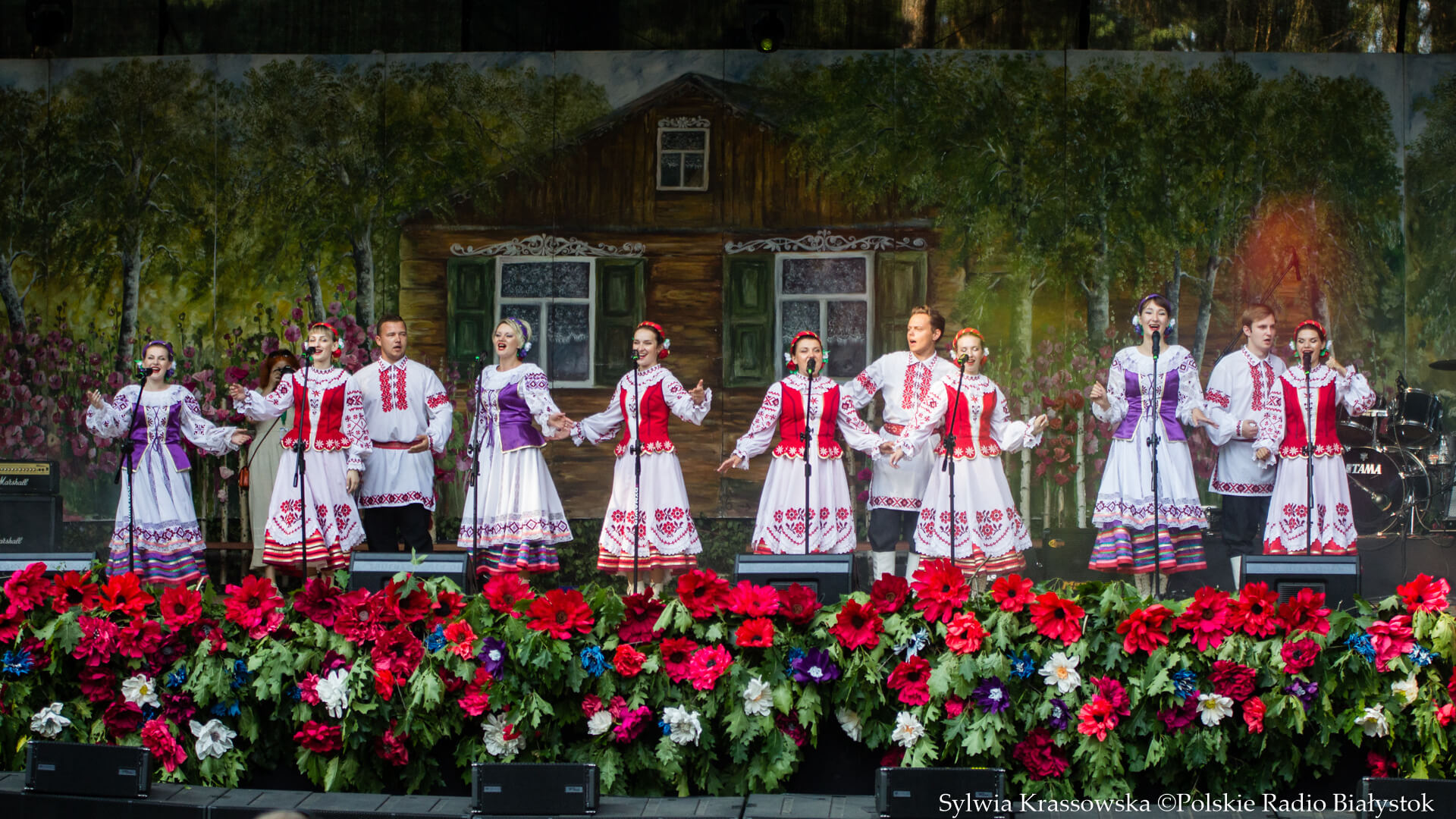 Siabrouskaja Biasieda na polanie Boryk k. Gródka [zdjęcia]